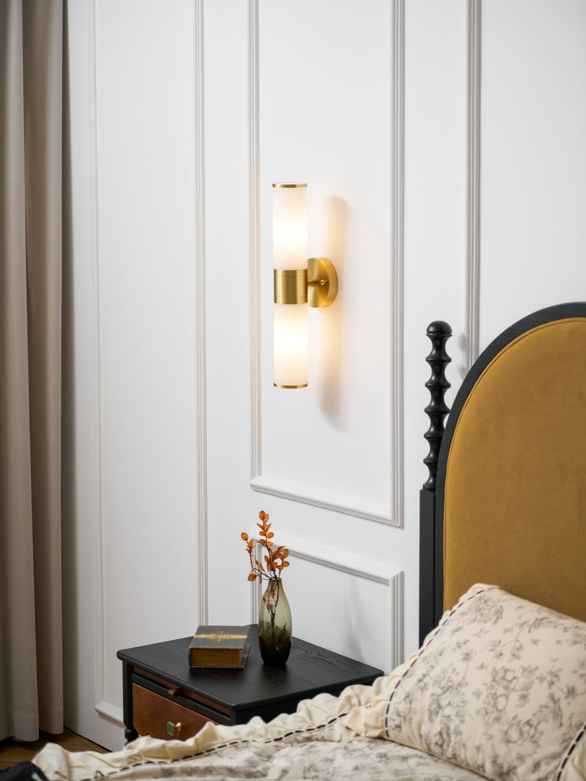 Tira Minimalistische wandlamp van albast