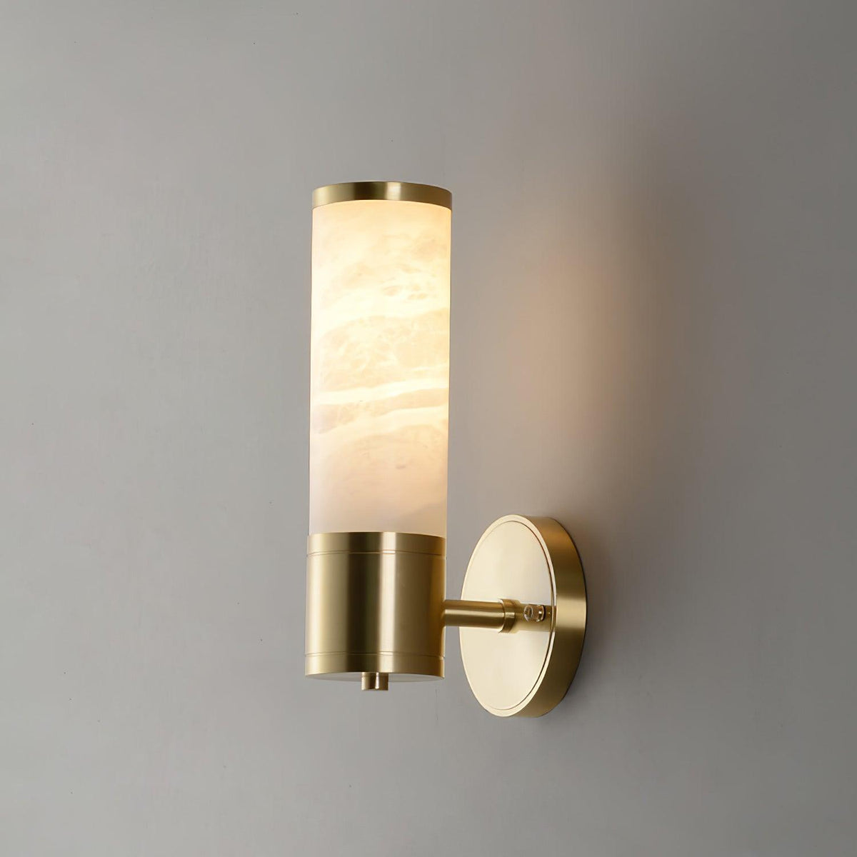 Tira Minimalistische wandlamp van albast