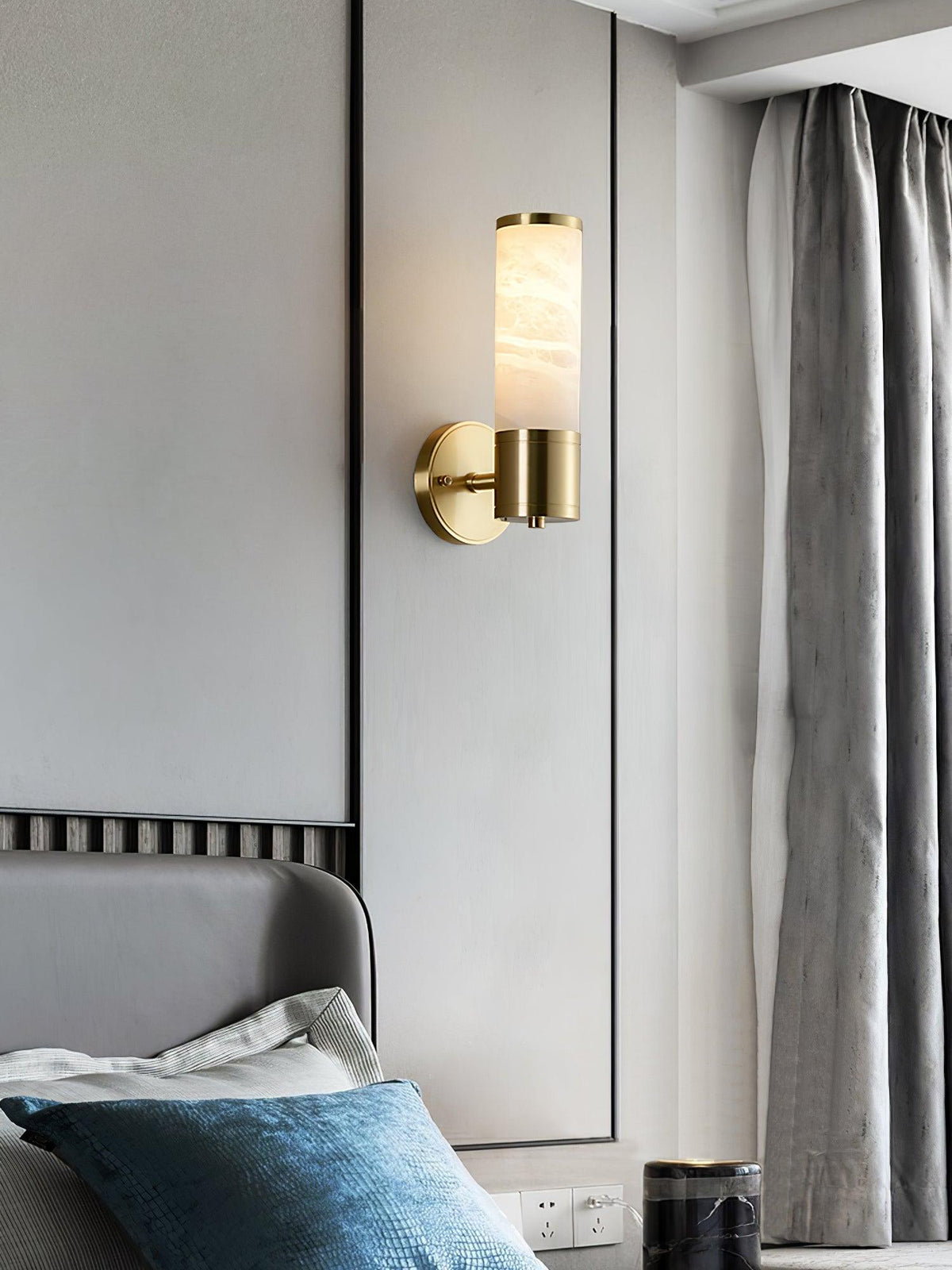 Lucian wandlamp van albast