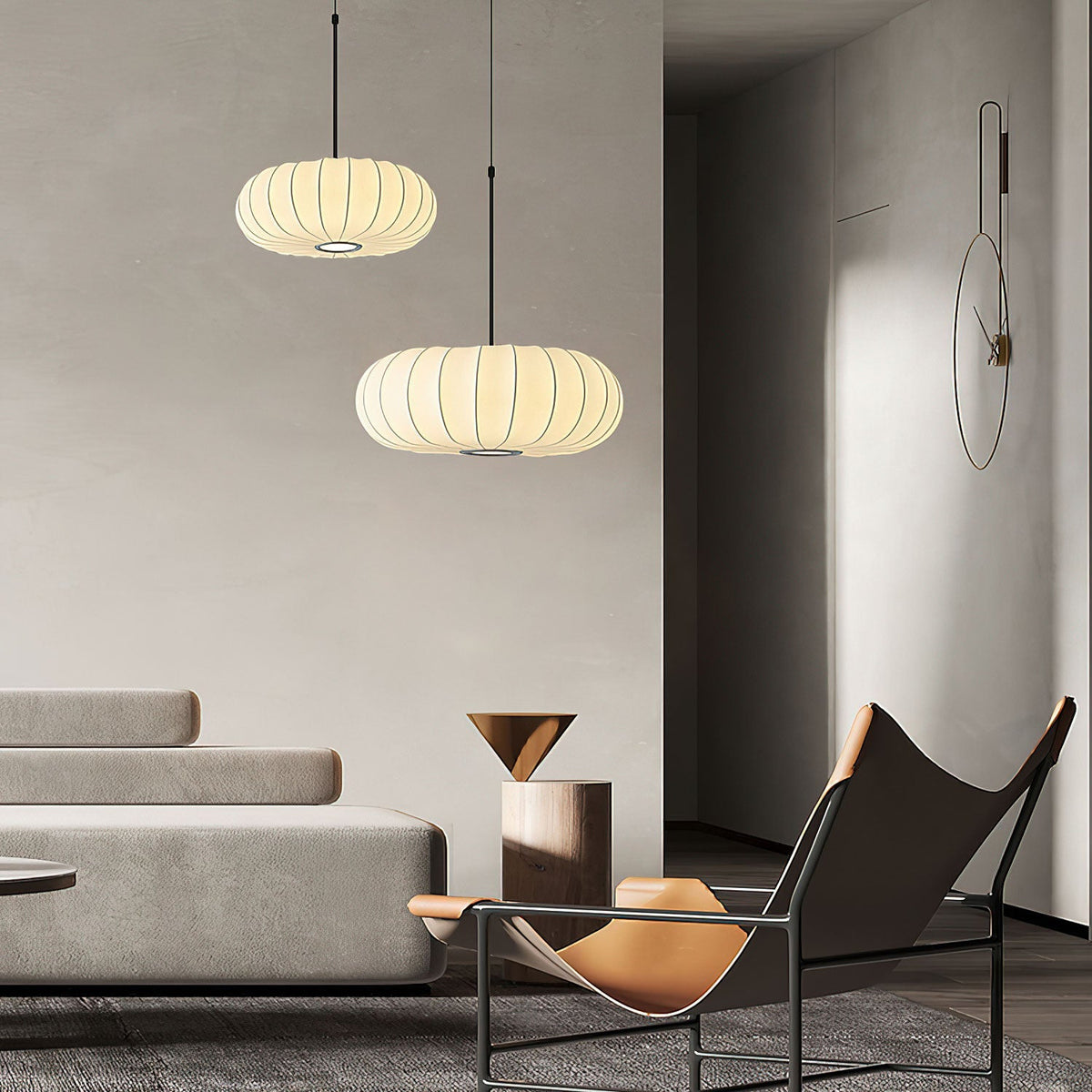 Caedwyn Lantern Silk hanglamp