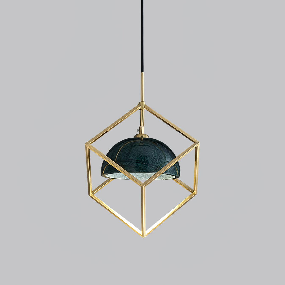 Cubo Moderne hanglamp van messing