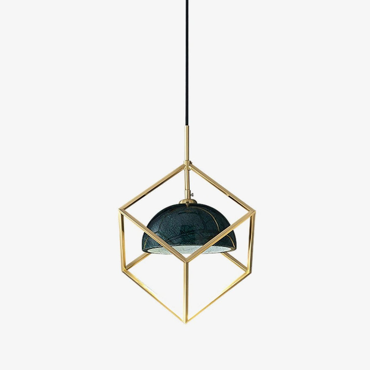 Cubo Moderne hanglamp van messing