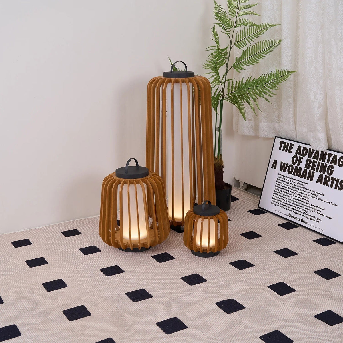 Fern tafellamp