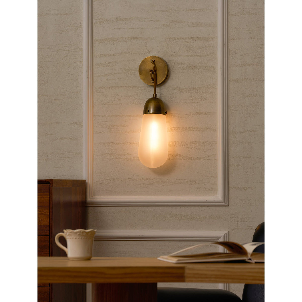 Oreloette wandlamp