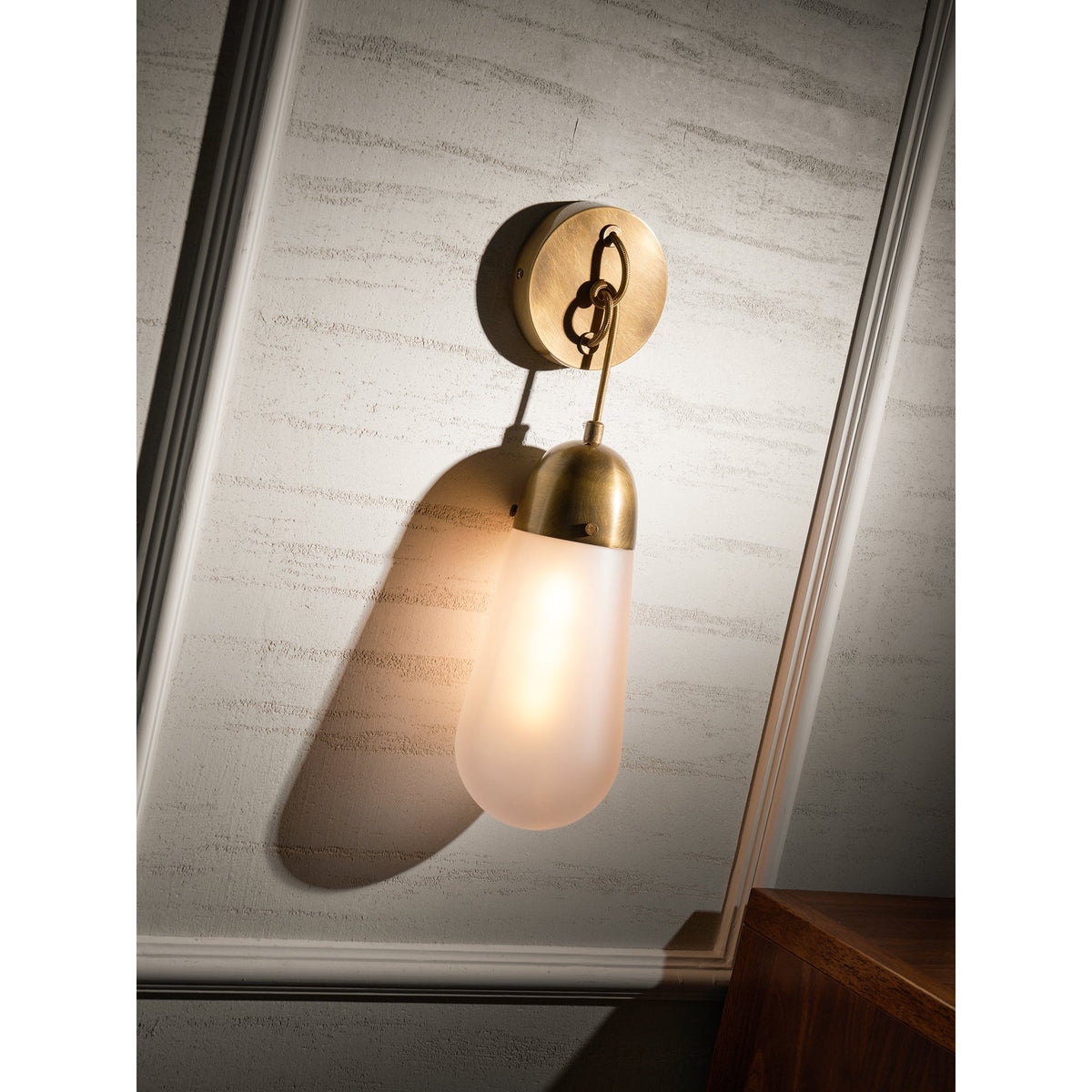 Oreloette wandlamp