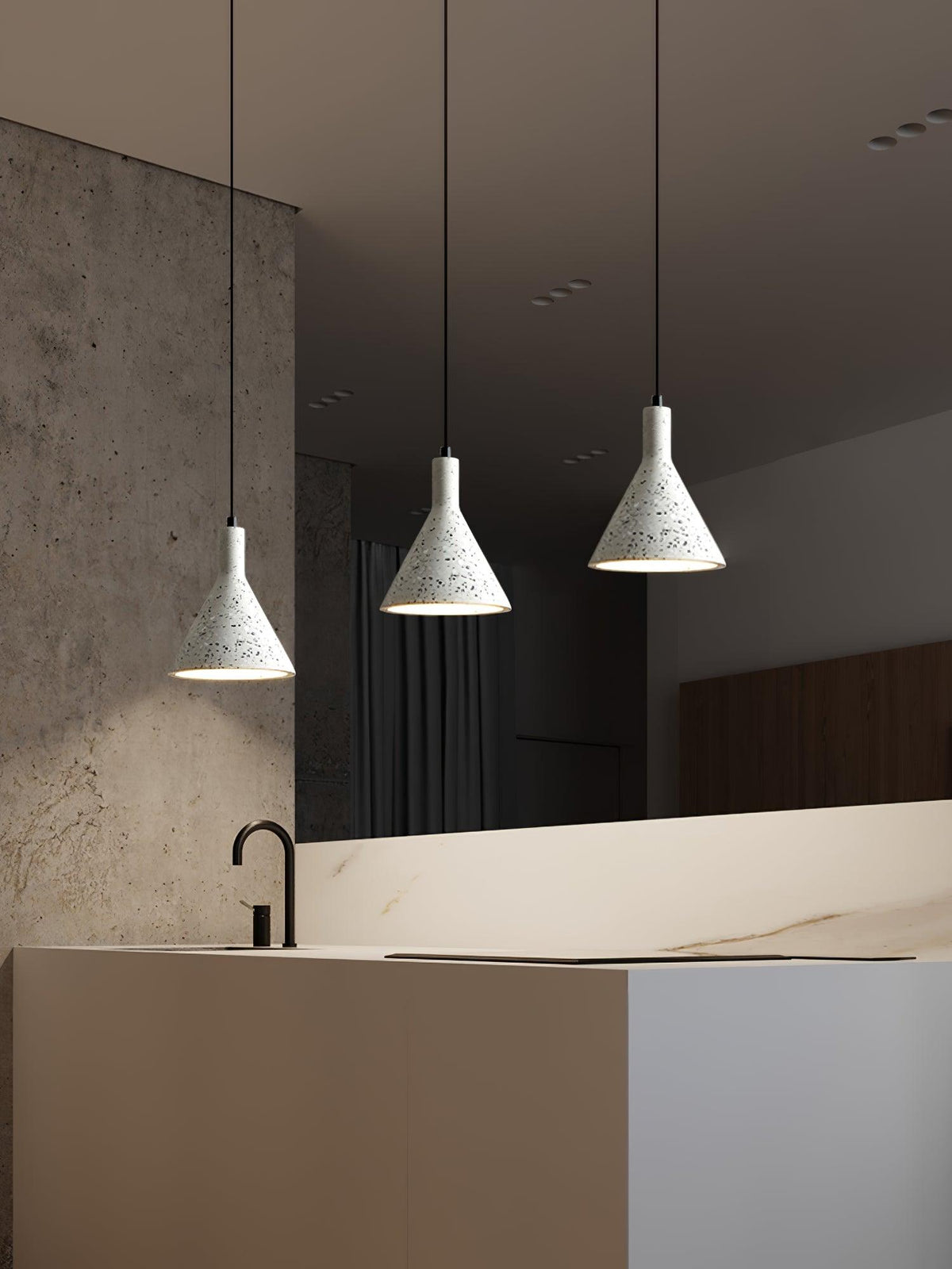 Marisaya Minimalistische hanglamp van beton