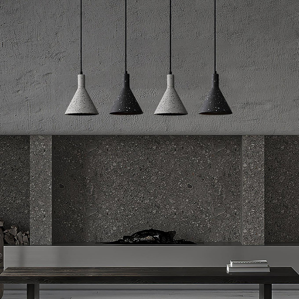 Marisaya Minimalistische hanglamp van beton