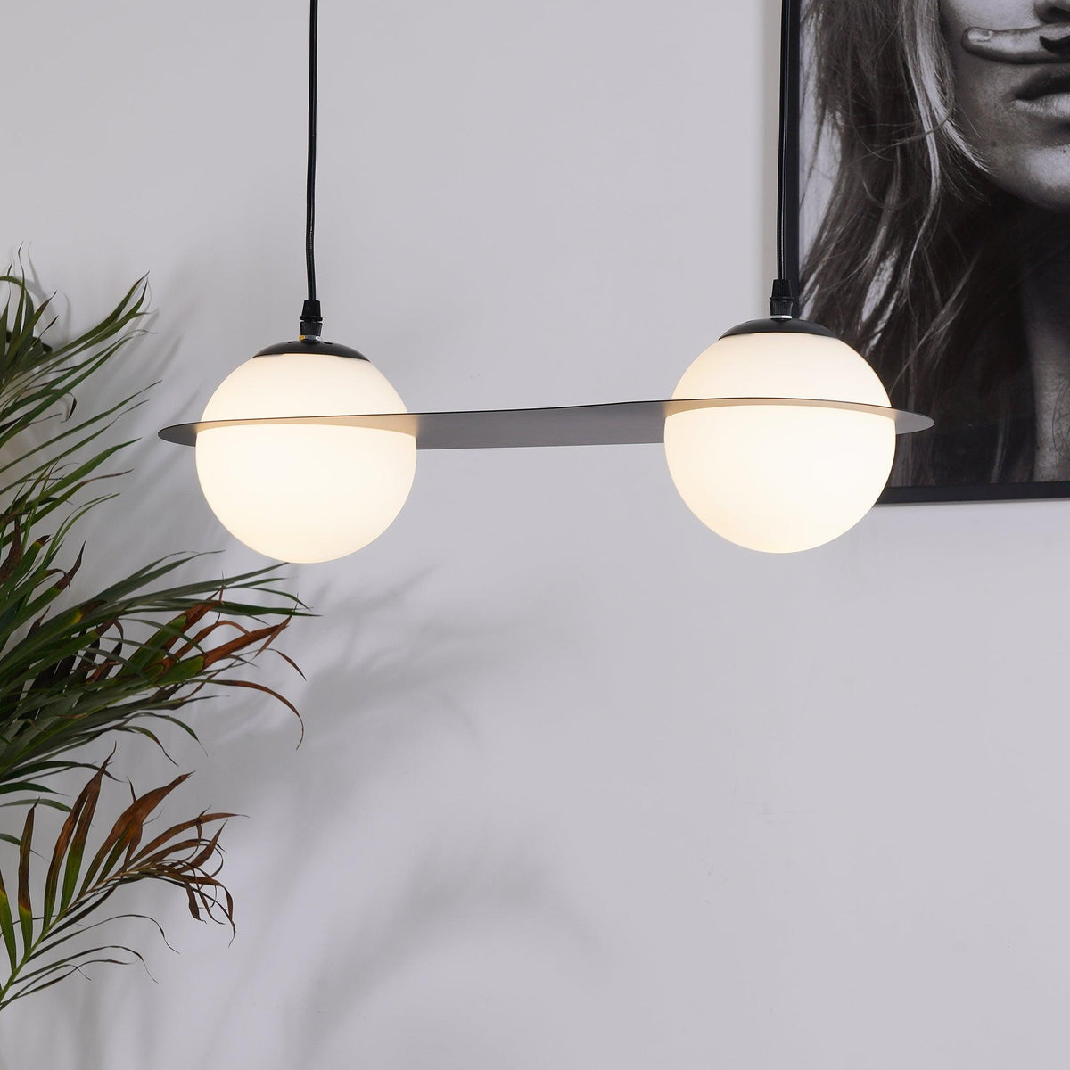 Irenol Zwart Moderne hanglamp