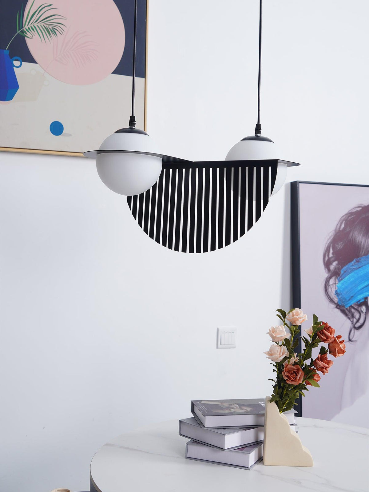 Irenol Zwart Moderne hanglamp