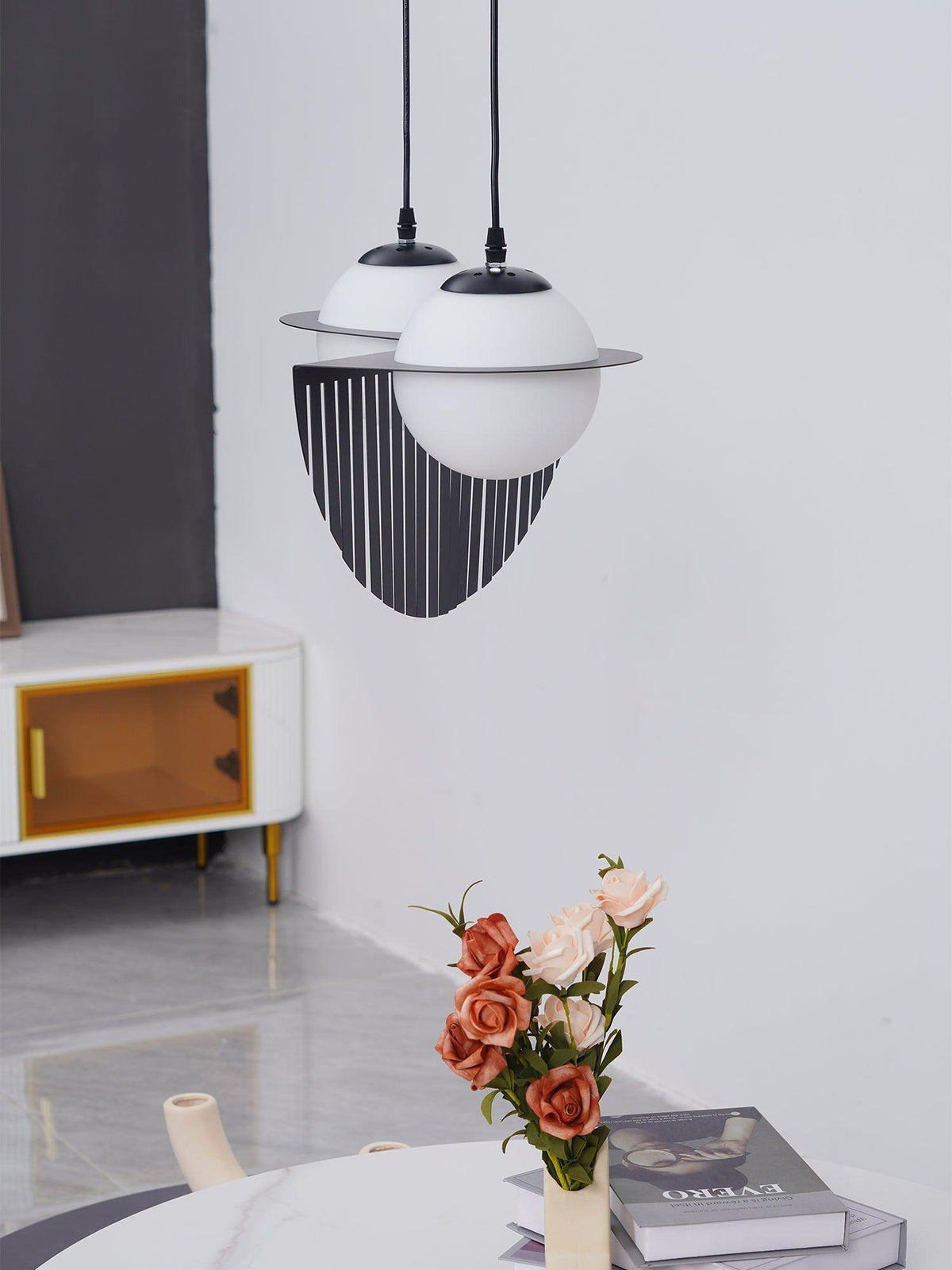 Irenol Zwart Moderne hanglamp