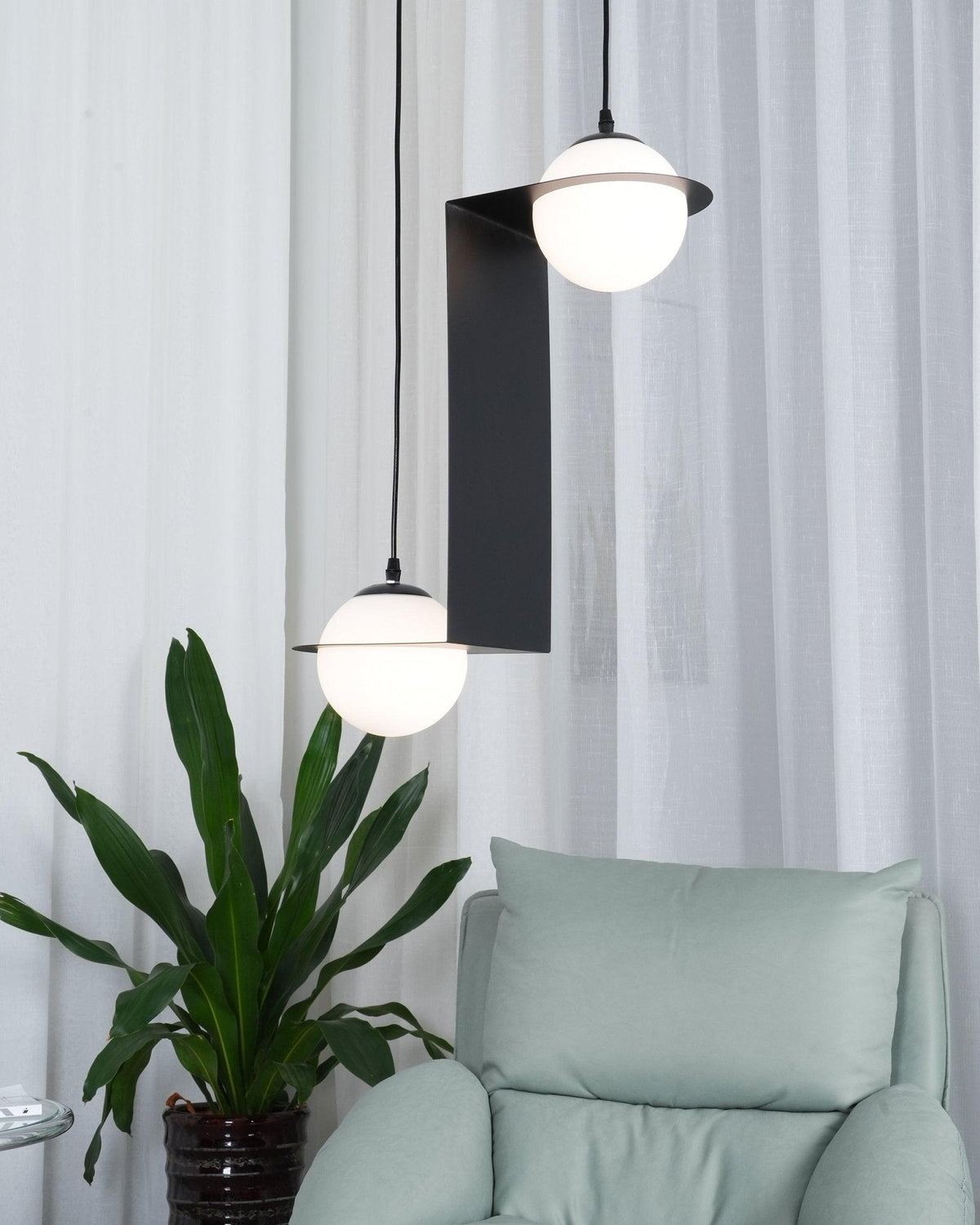 Irenol Zwart Moderne hanglamp
