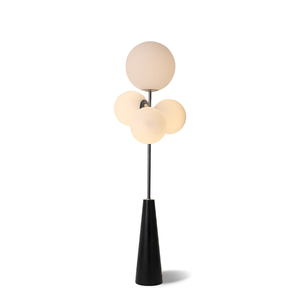 Viri moderne vloerlamp met marmer
