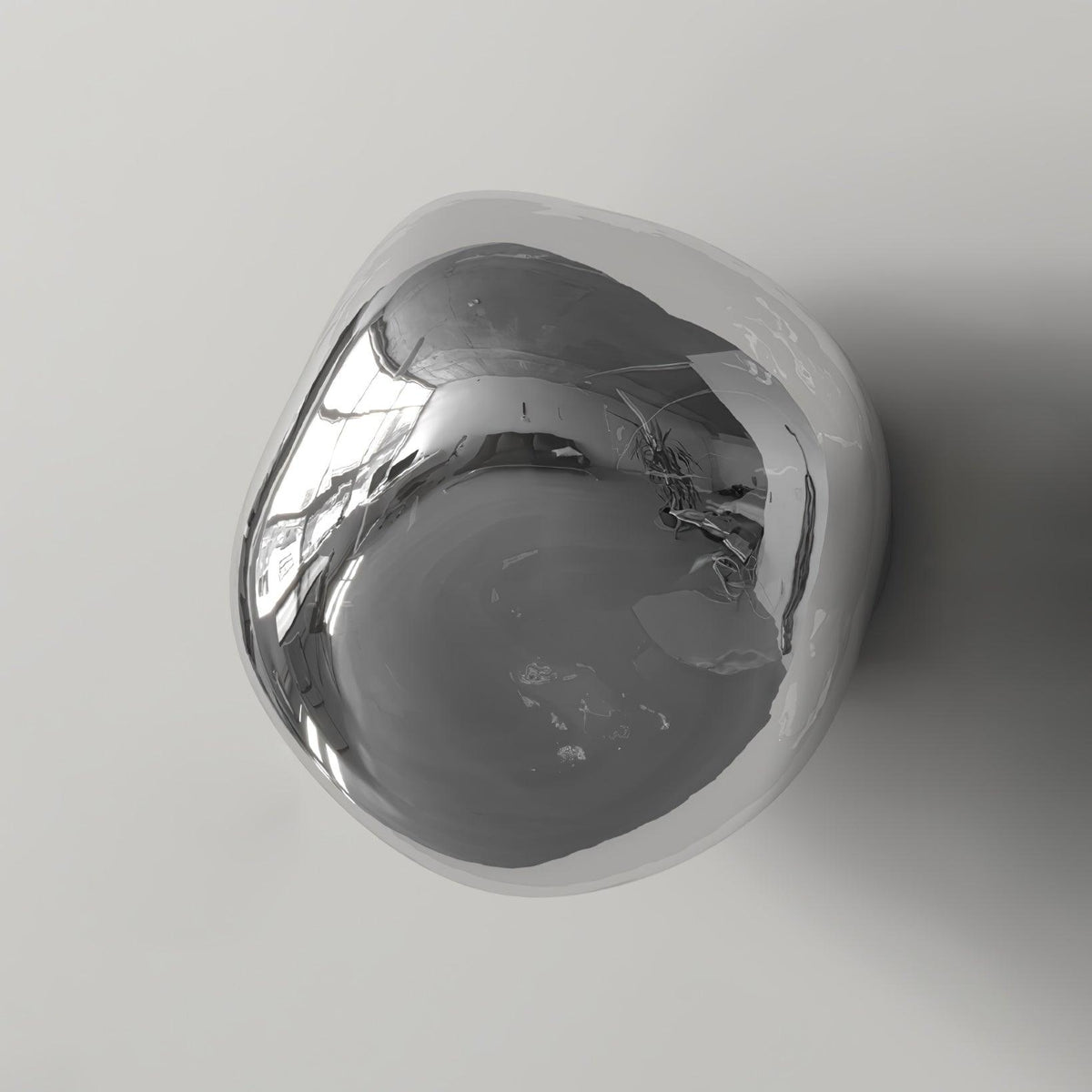 Leni wandlamp met amberkleurig rookglas