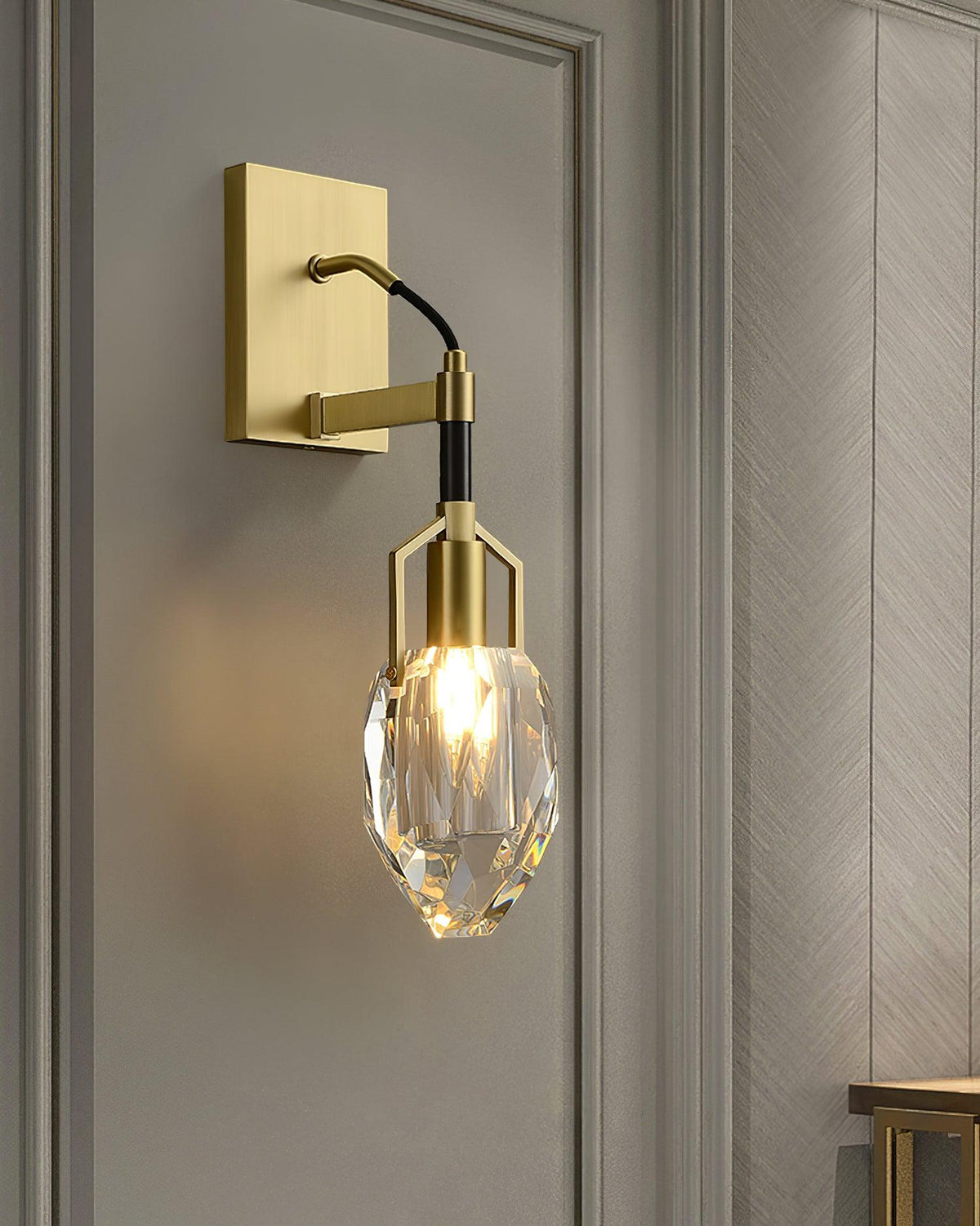 Isera Premium Noordse kunst kristallen wandlamp