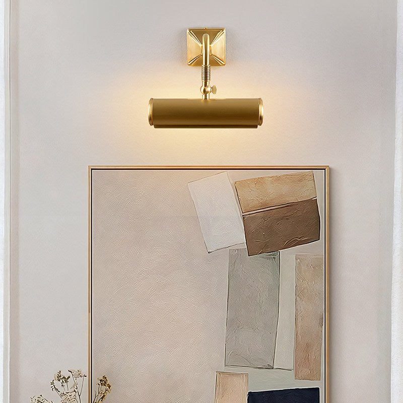 Solivielle wandlamp van messing