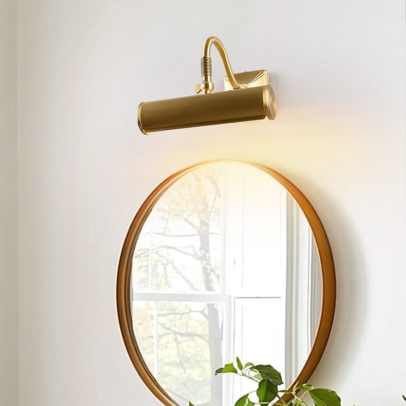 Solivielle wandlamp van messing