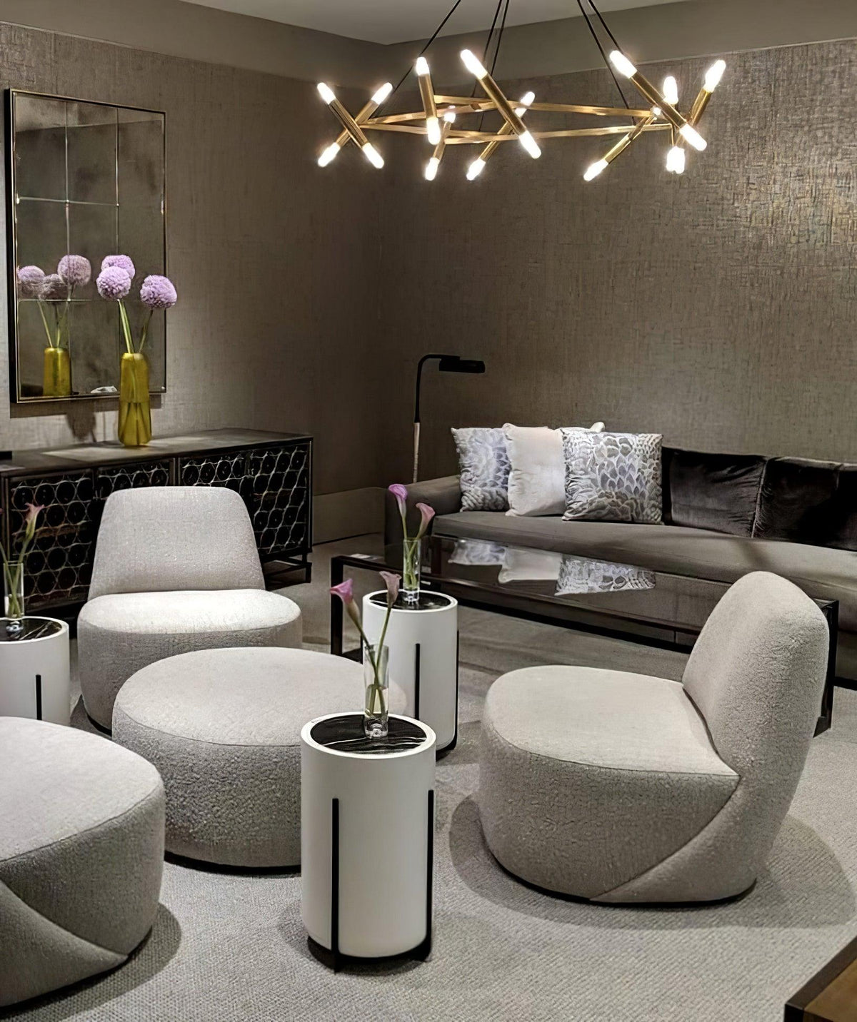 Soliriel Moderne kroonluchter van messing