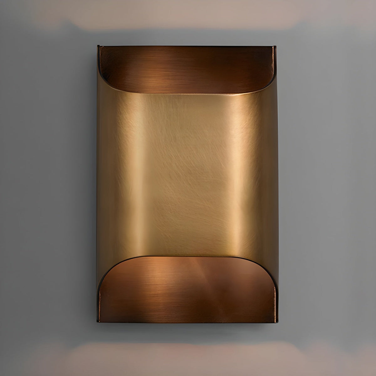 Hardy wandlamp van messing