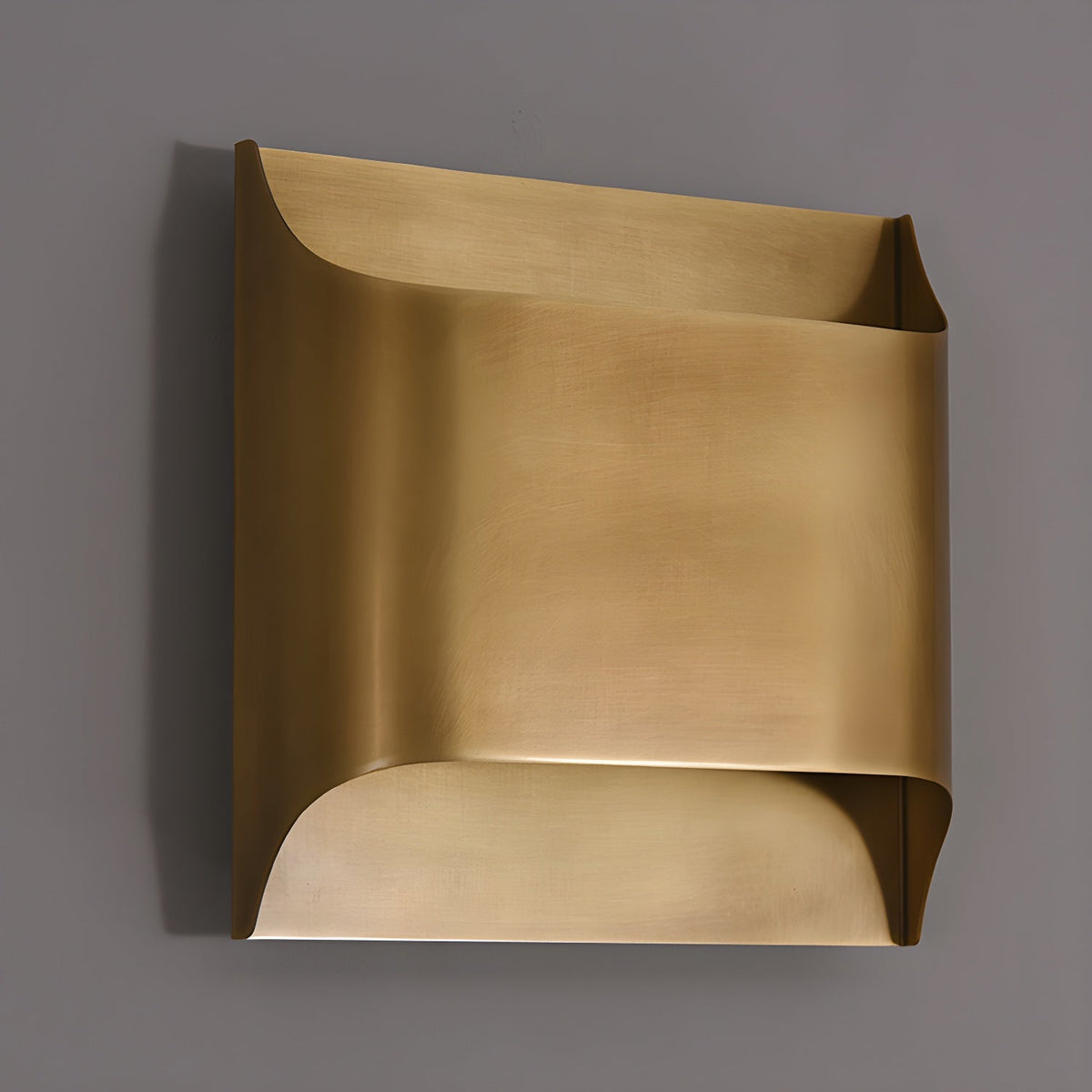Hardy wandlamp van messing
