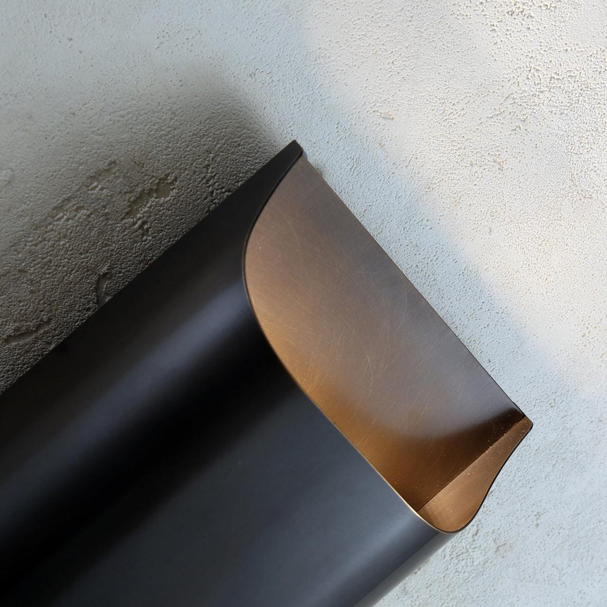 Hardy wandlamp van messing