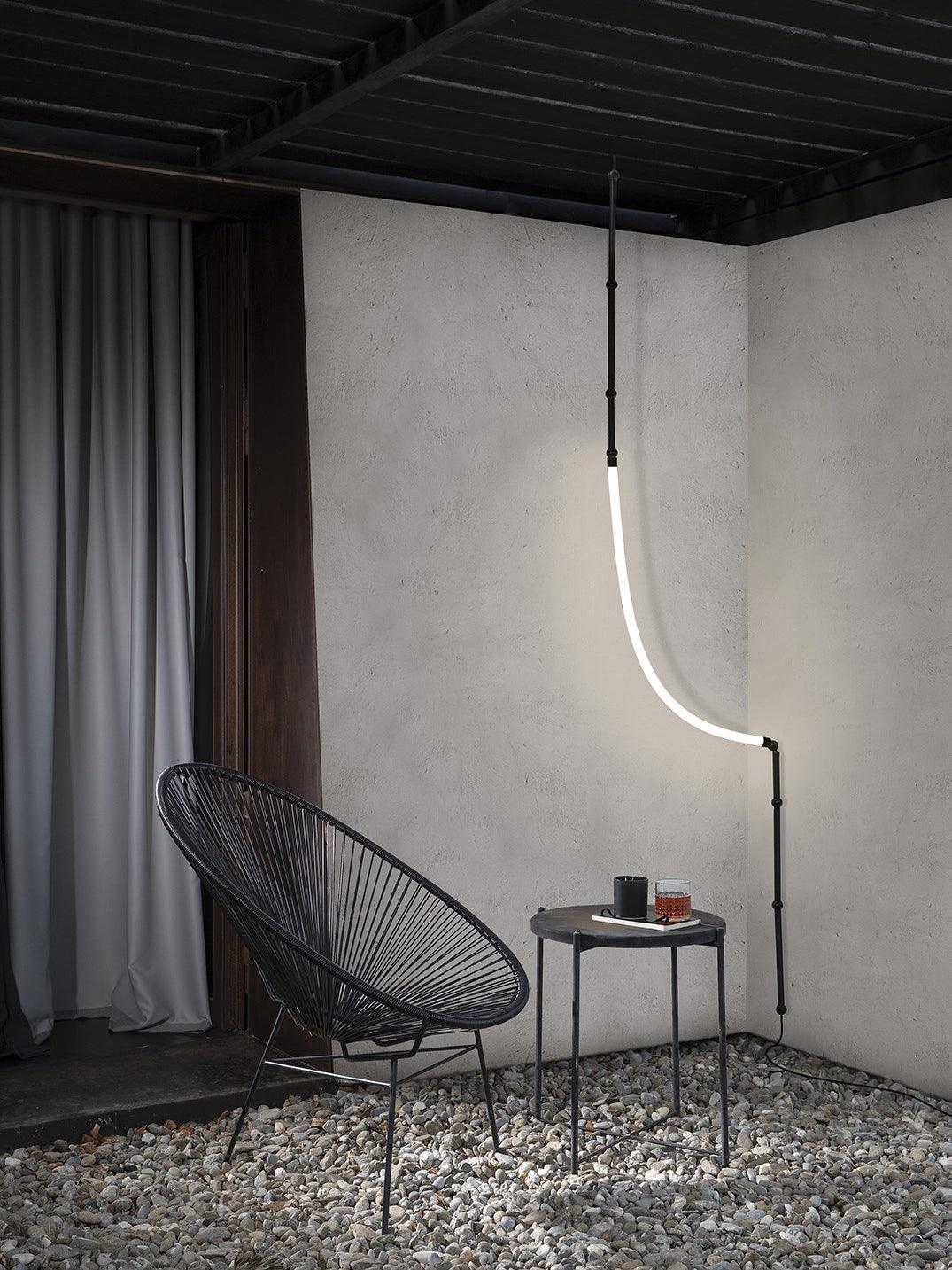 Rio Kroonluchter Leda LED Flexibel Modern Sculpturaal