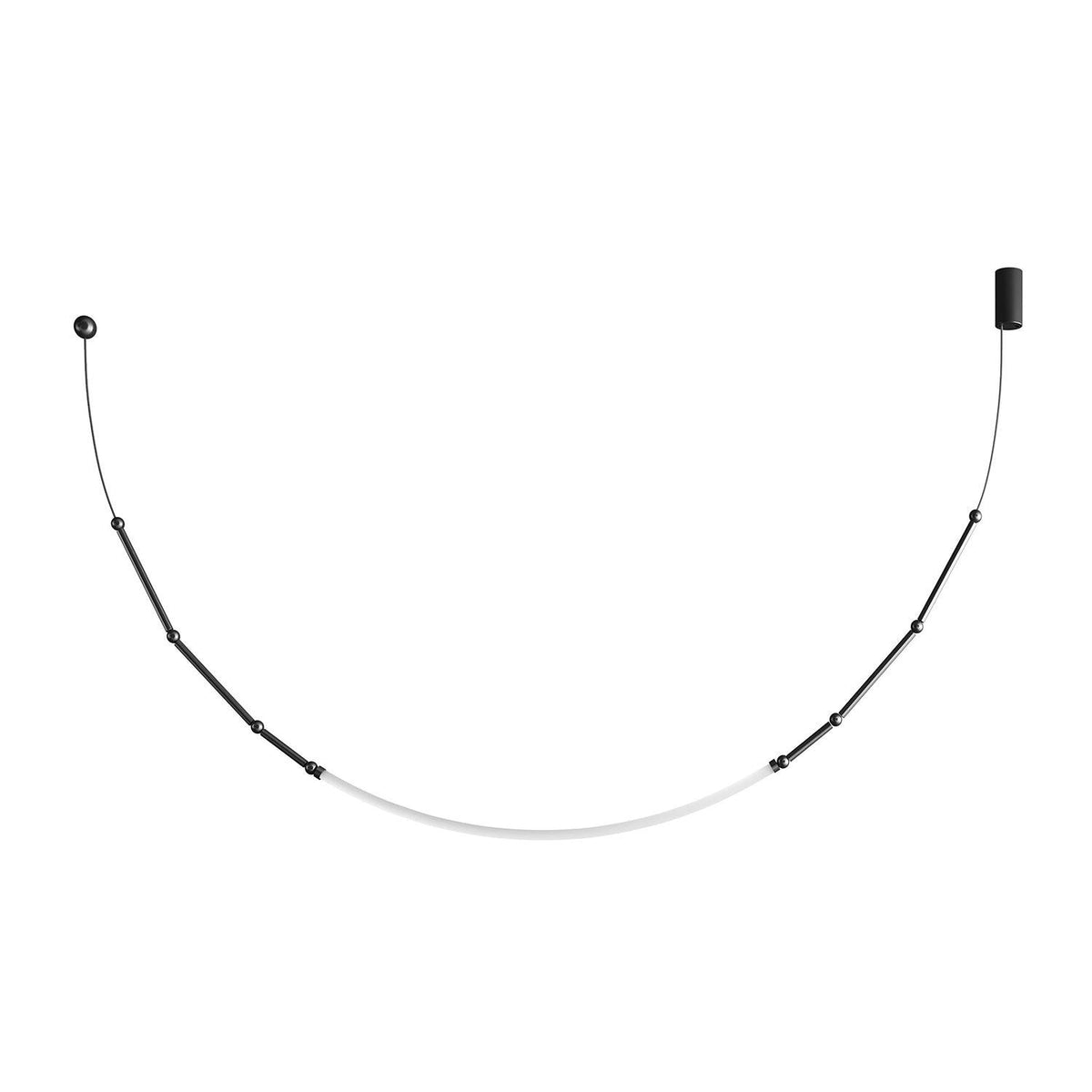 Rio Kroonluchter Leda LED Flexibel Modern Sculpturaal