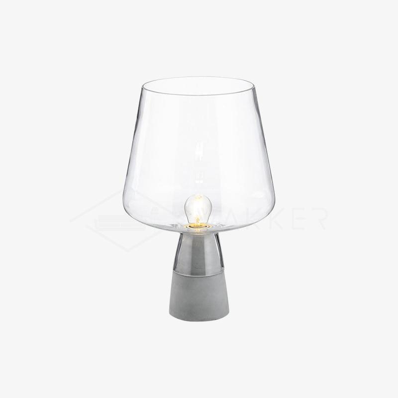Elairella minimalistische tafellamp van cement