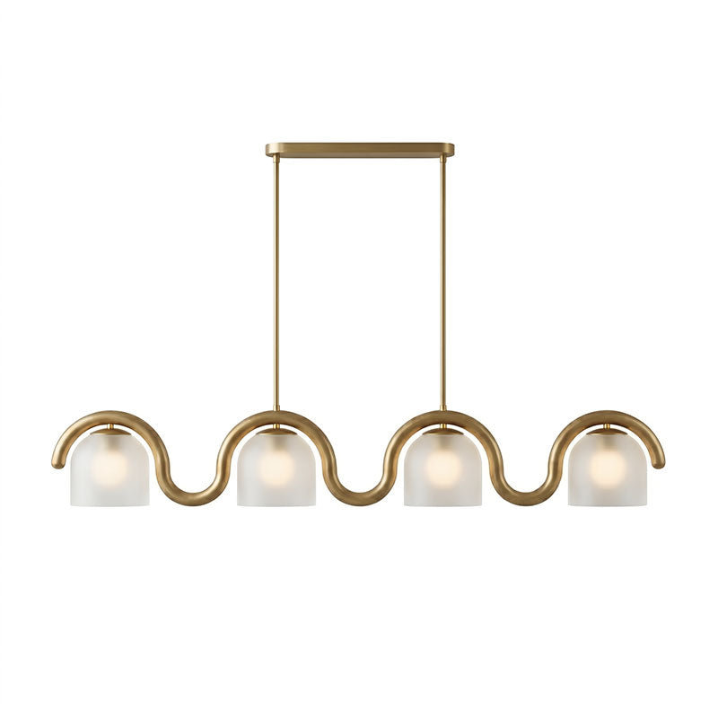 Lenox Linear glas Kroonluchter