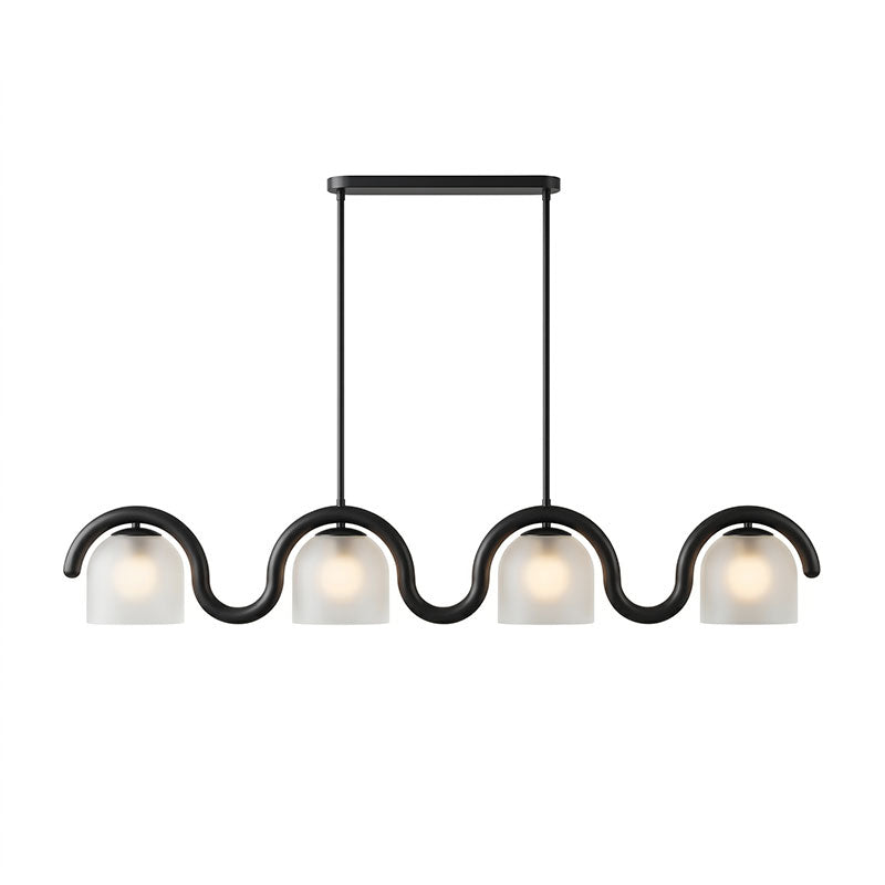 Lenox Linear glas Kroonluchter