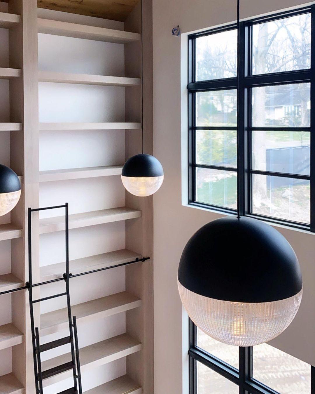 Kevelo Moderne hanglamp van messing glas