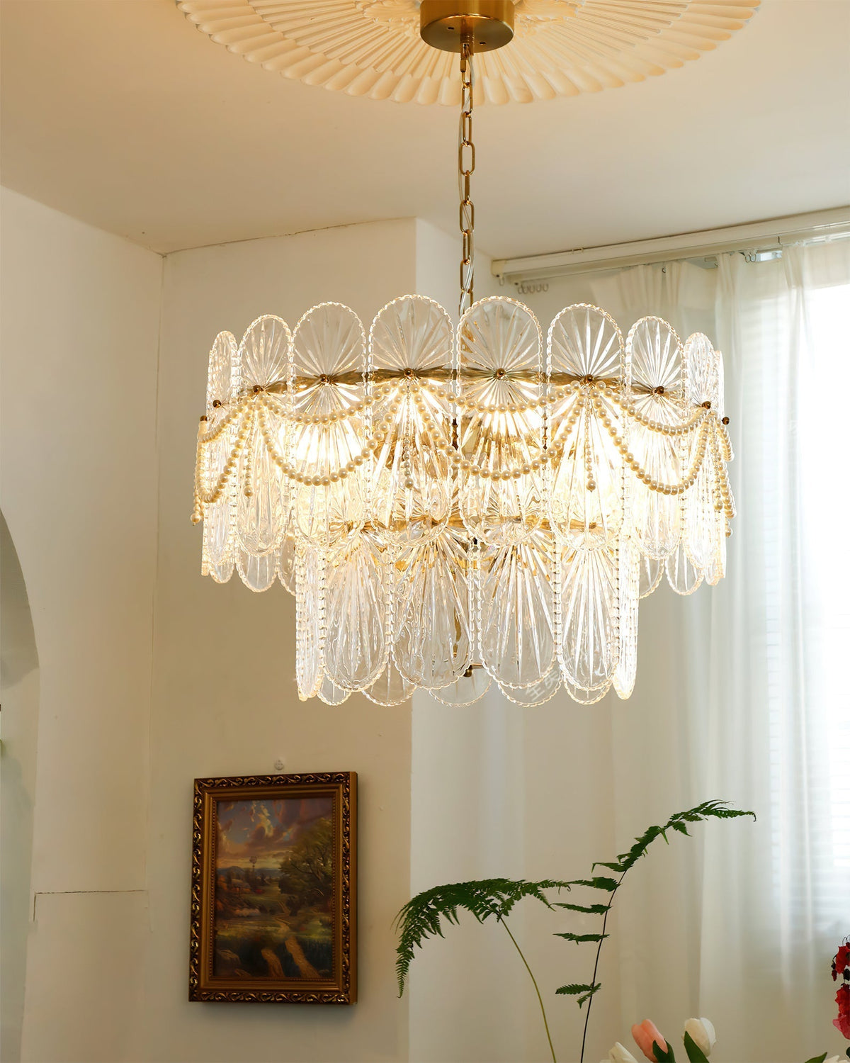 Luminarae kroonluchter van glas