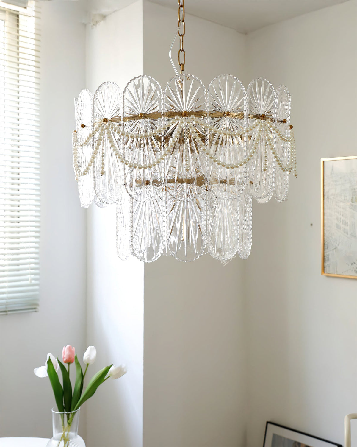 Luminarae kroonluchter van glas