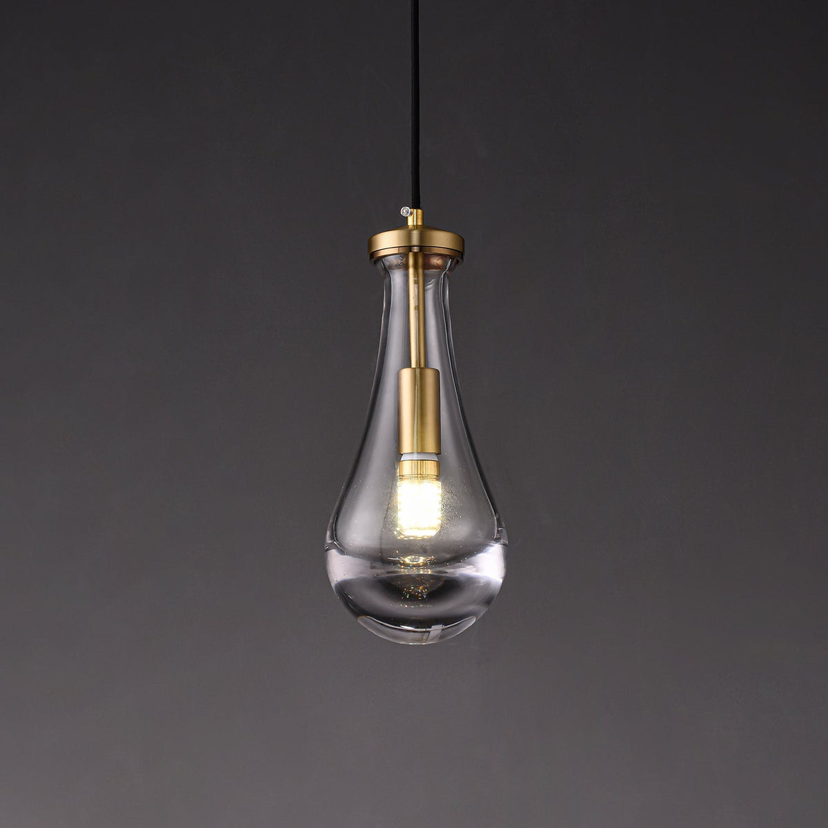 Votheor Moderne minimalistische hanglamp van messing en glas