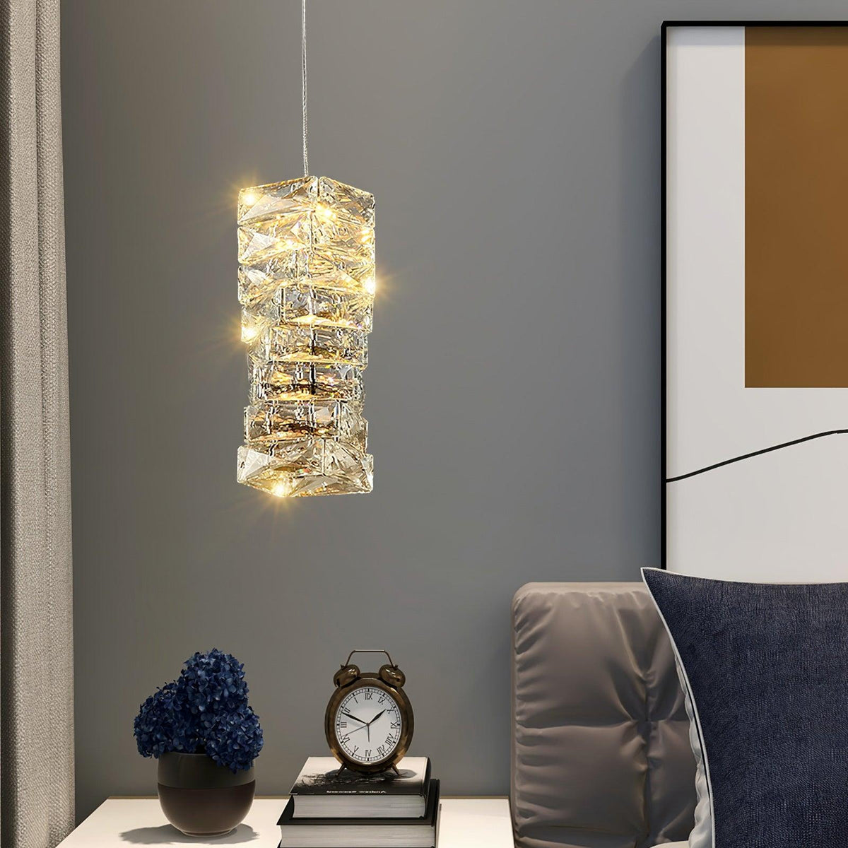 Crysta luxe kristallen hanglamp