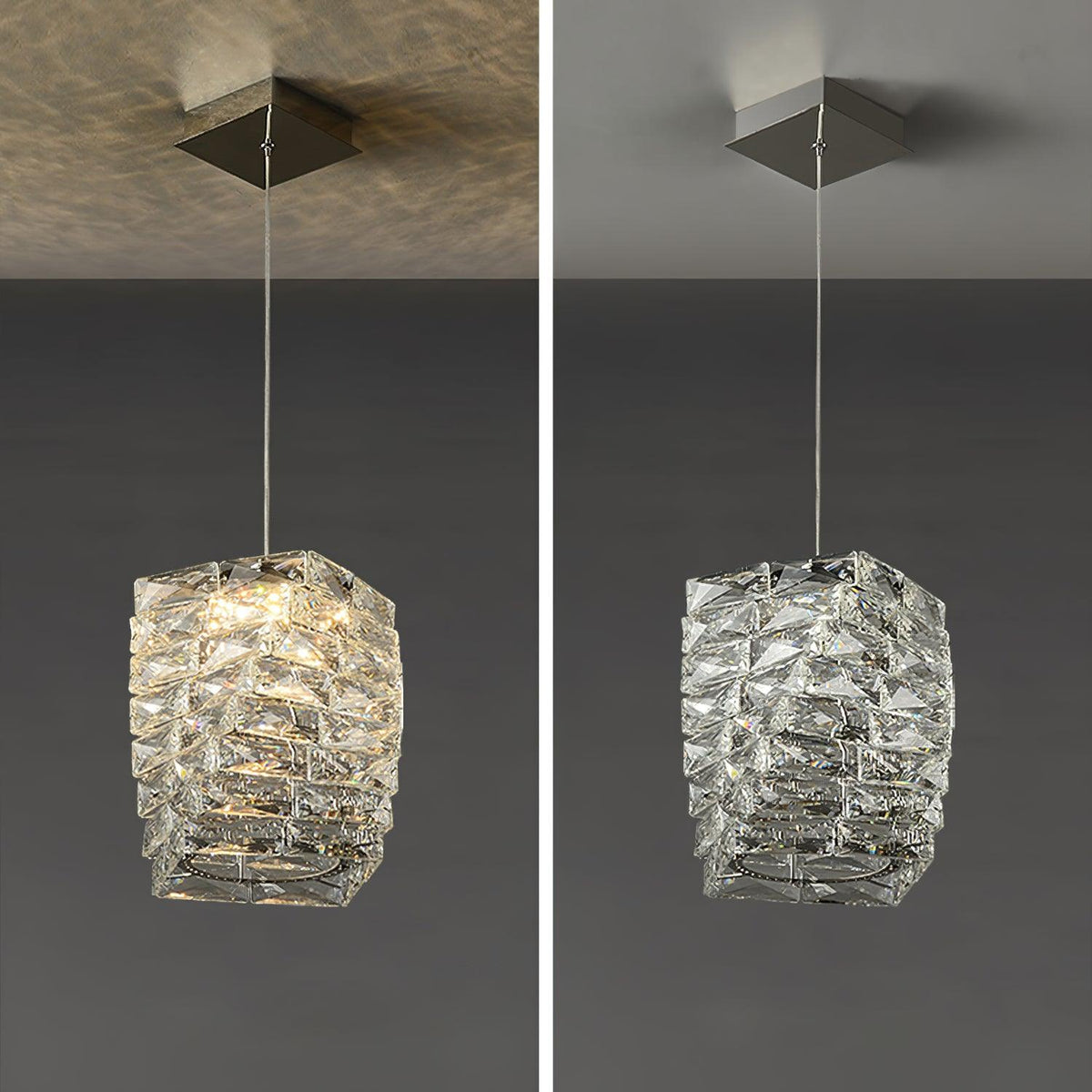Crysta luxe kristallen hanglamp