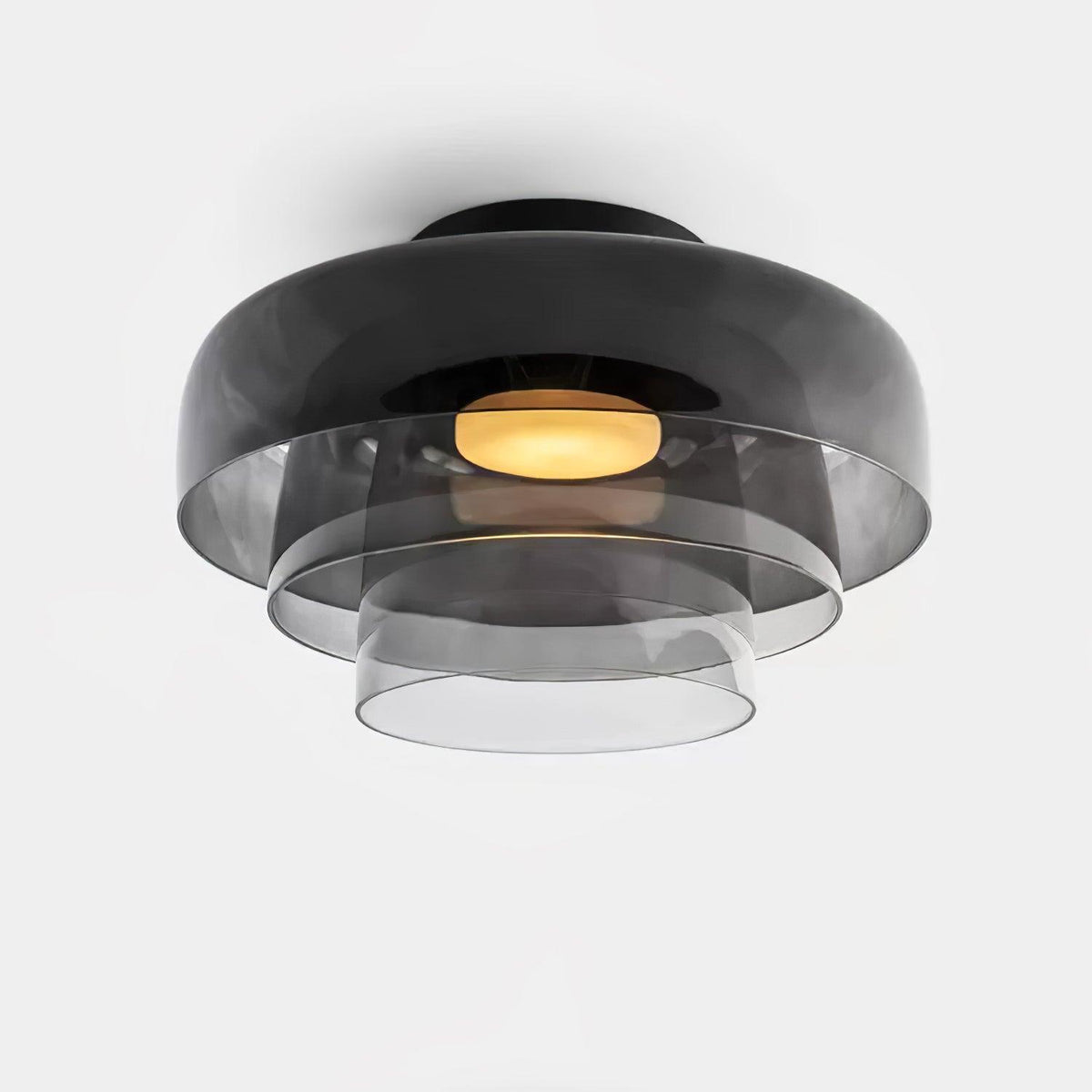 Miroriella plafondlamp gelaagde structuur warm elegant