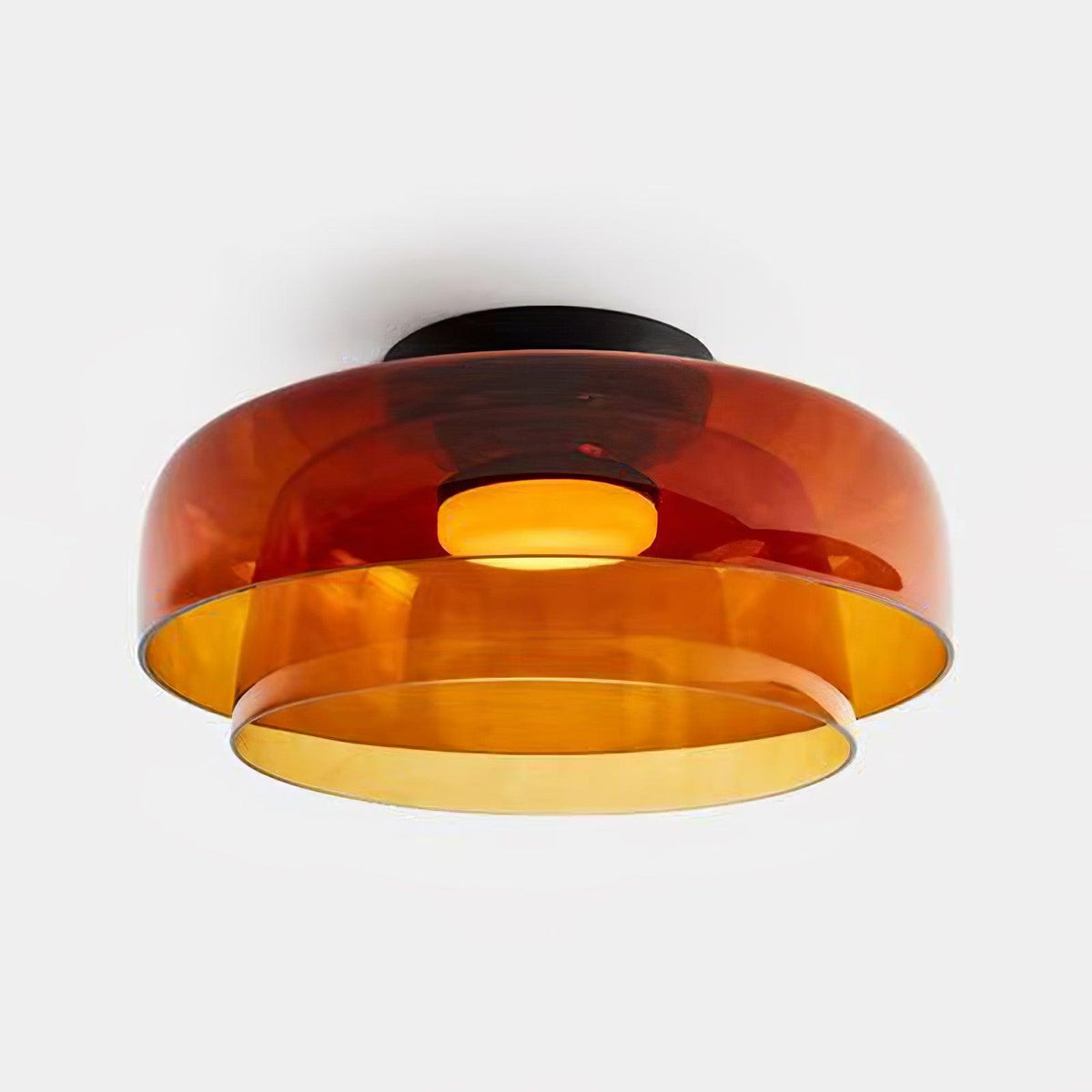 Miroriella plafondlamp gelaagde structuur warm elegant