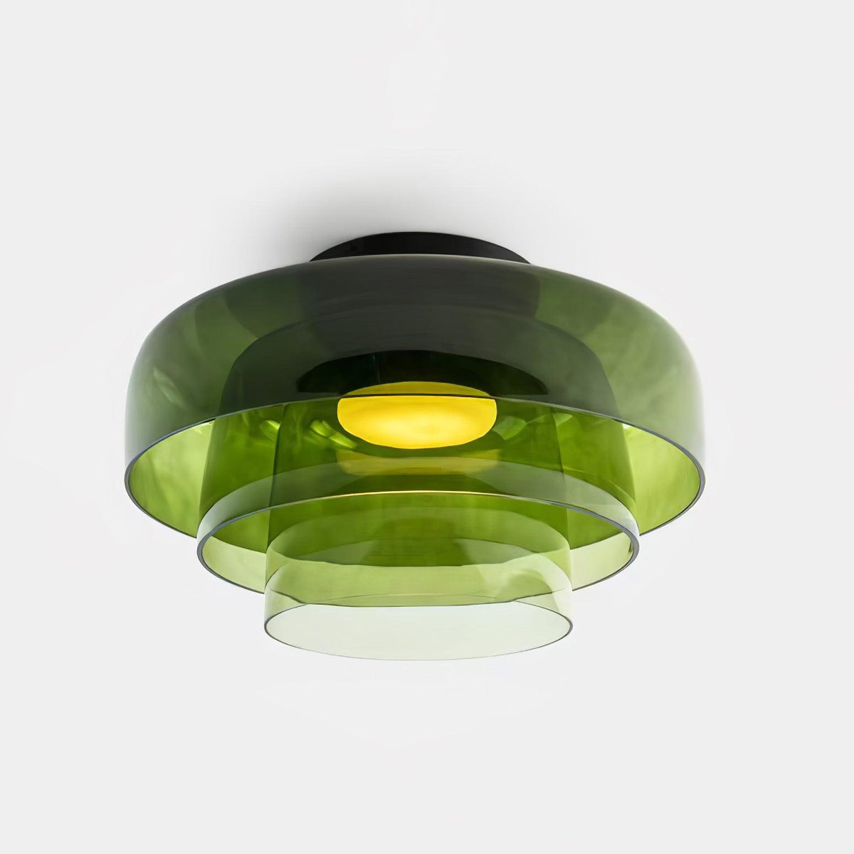 Miroriella plafondlamp gelaagde structuur warm elegant