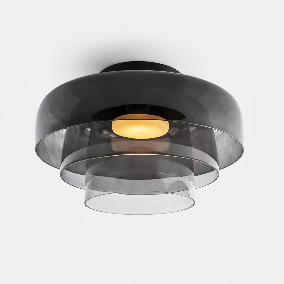 Miroriella plafondlamp gelaagde structuur warm elegant