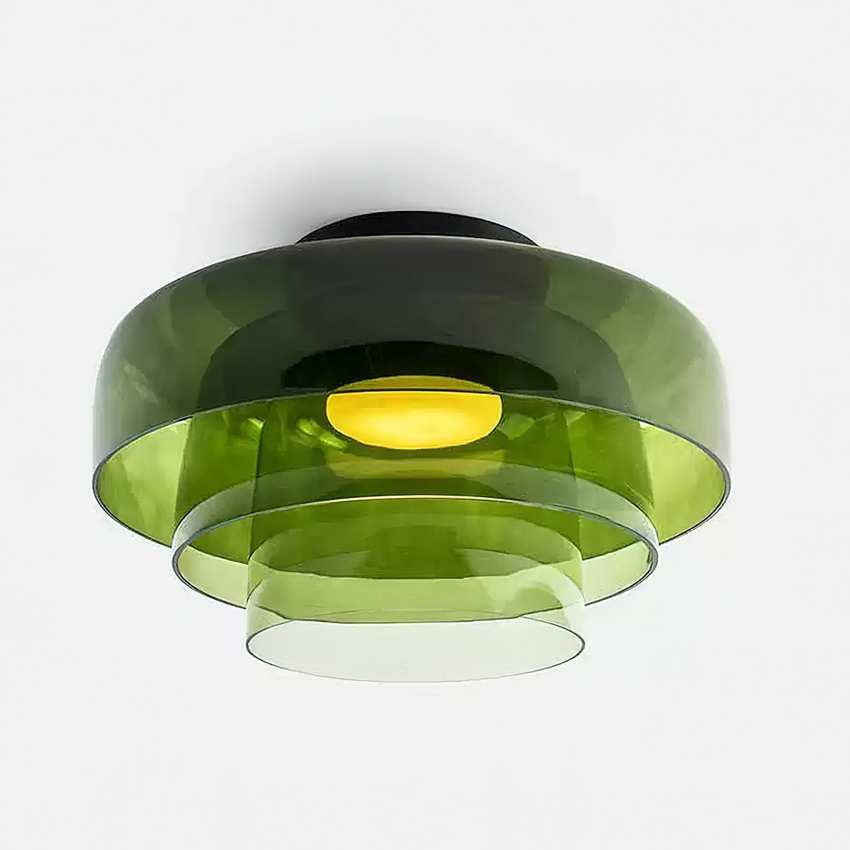 Miroriella plafondlamp gelaagde structuur warm elegant