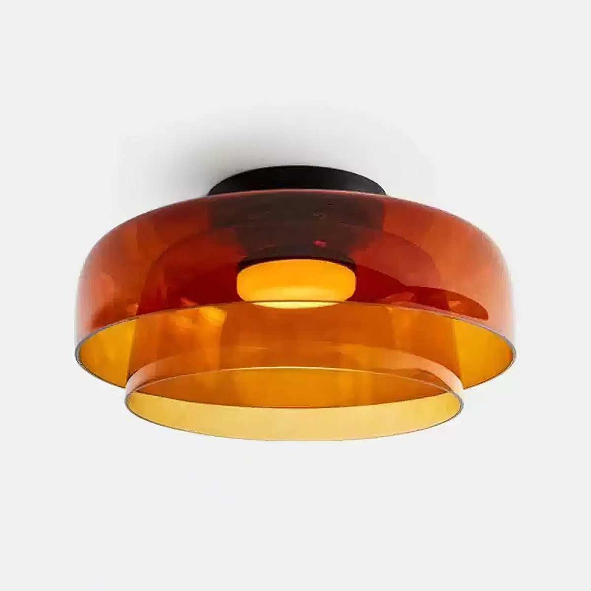 Miroriella plafondlamp gelaagde structuur warm elegant