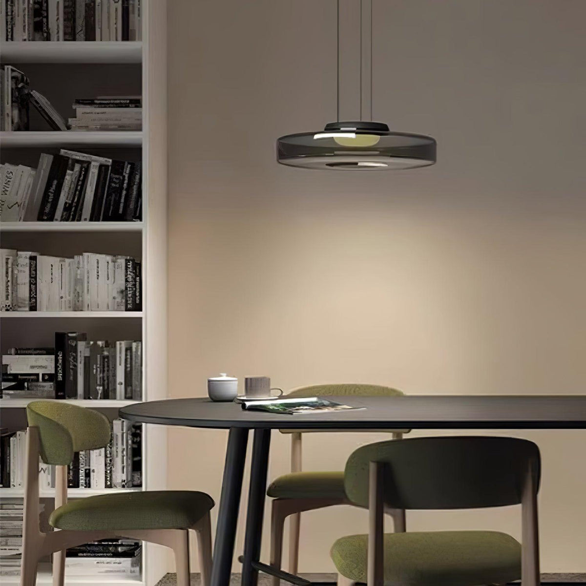 Lioralaine hanglamp glazen cirkels meervoudig niveau