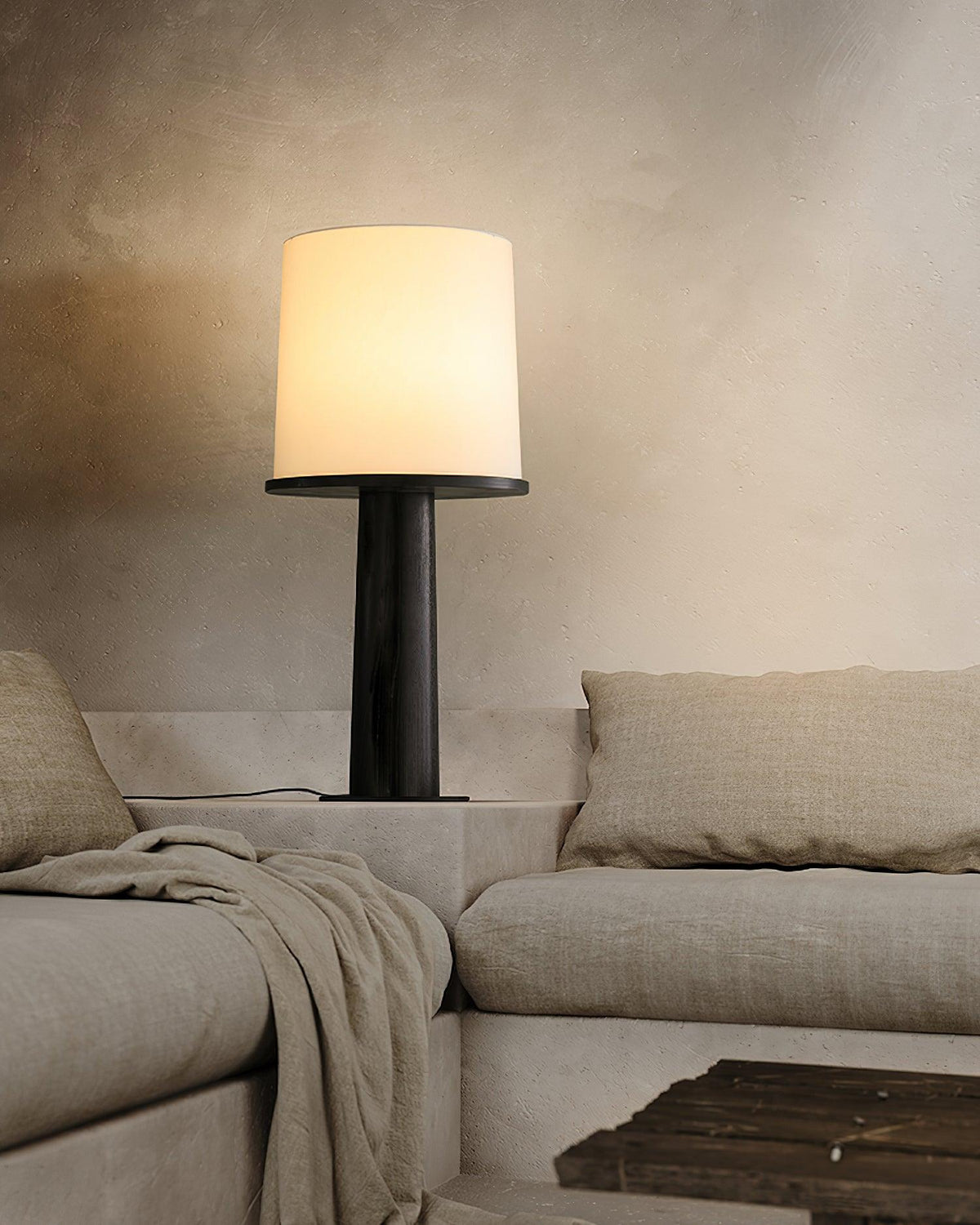 Jennifer Moderne tafellamp van hout