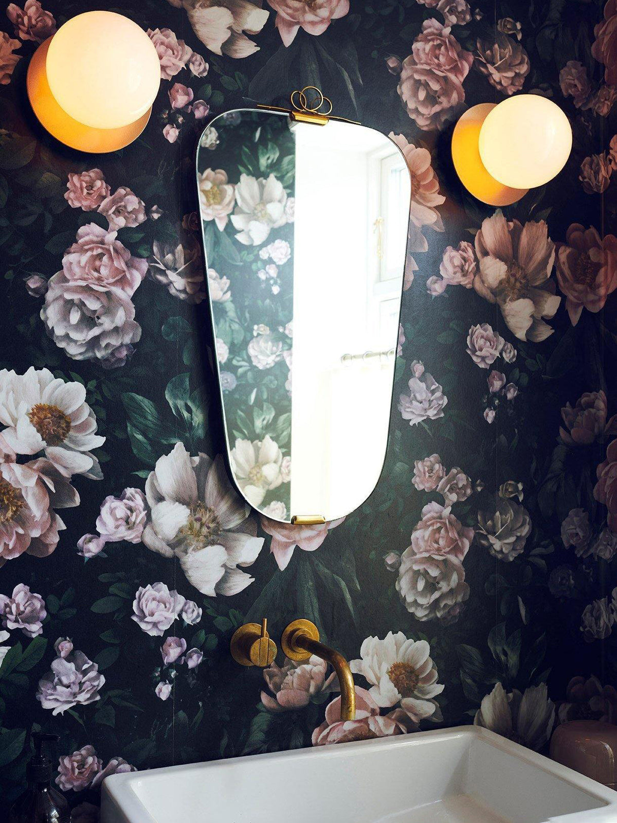 Nifte wandlamp Ronde Schijf Mondblaasglas Minimalistisch met bolvormige kap