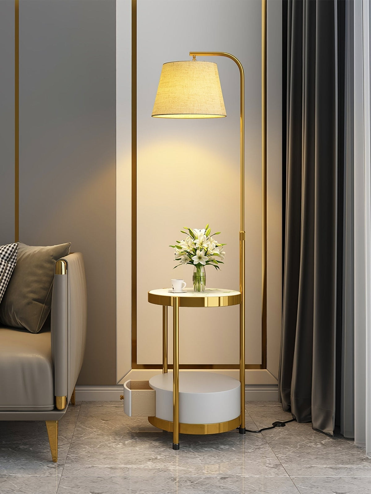 Avenareria Moderne vloerlamp