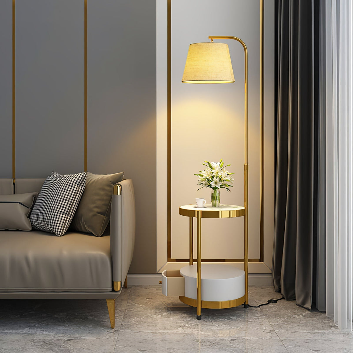 Avenareria Moderne vloerlamp