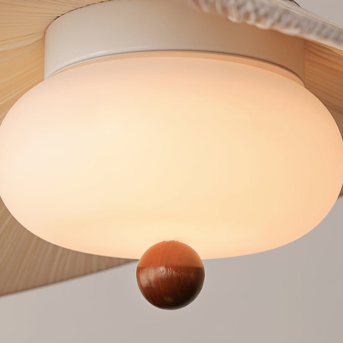 Zovenil hanglamp met organisch textiel