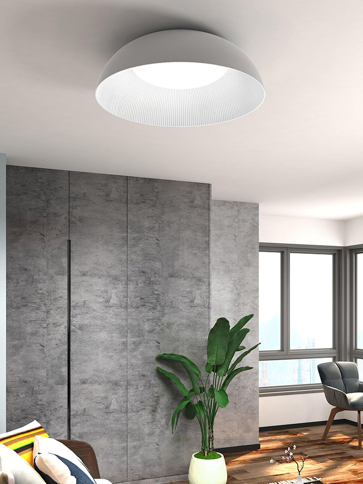 Dlux moderne minimalistische plafondlamp met LED