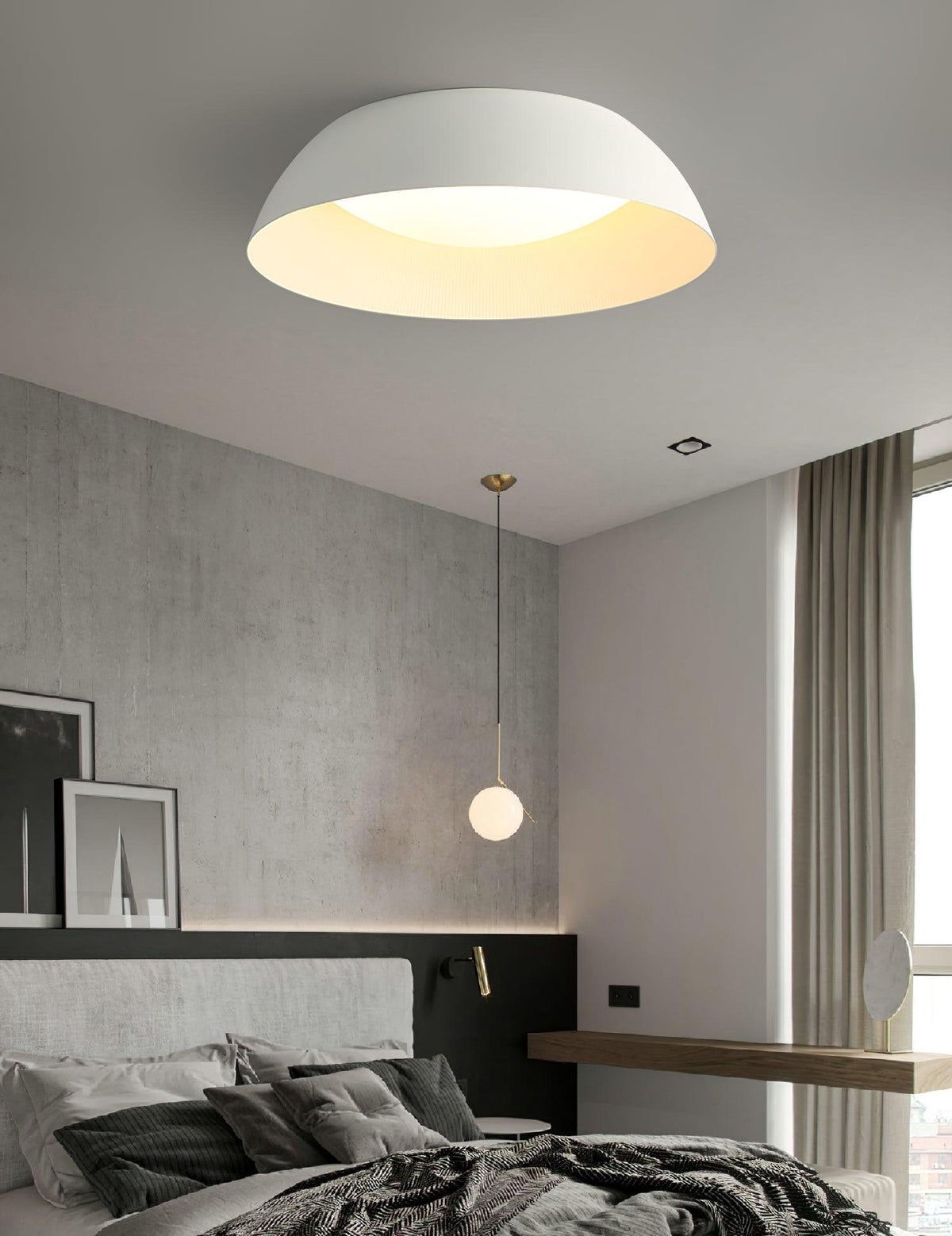 Dlux moderne minimalistische plafondlamp met LED