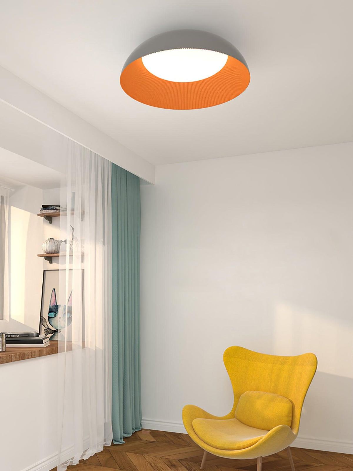 Dlux moderne minimalistische plafondlamp met LED